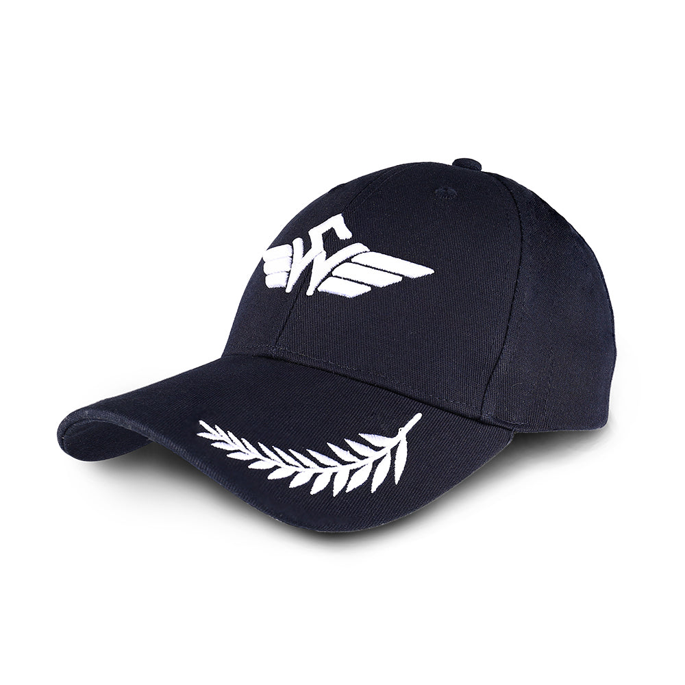 Premium Baseball Cap Hat for Pilot, Navy Blue, Adjustable