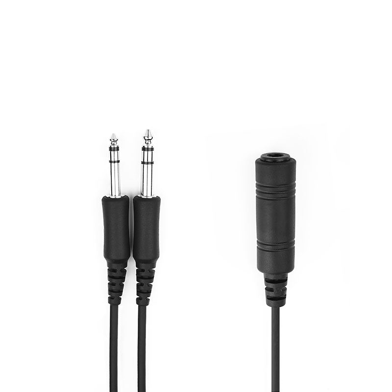 Helicopter U-174 Plug Aviation Headset to General Aviation(GA) Adapter Cable