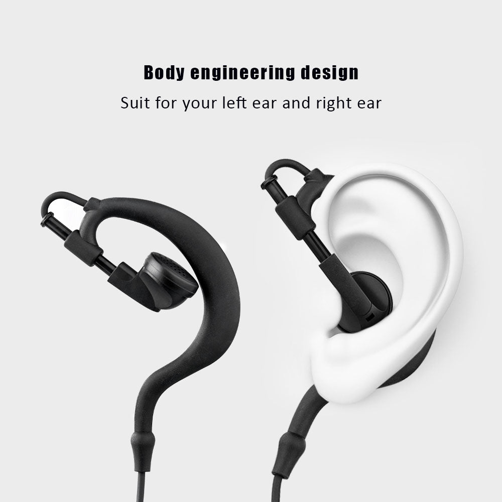 2 pin Walkie Talkie Earpiece Compatible with Motorola Radios
