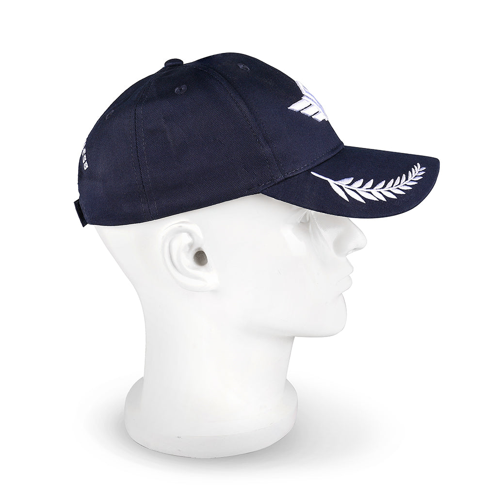 Premium Baseball Cap Hat for Pilot, Navy Blue, Adjustable