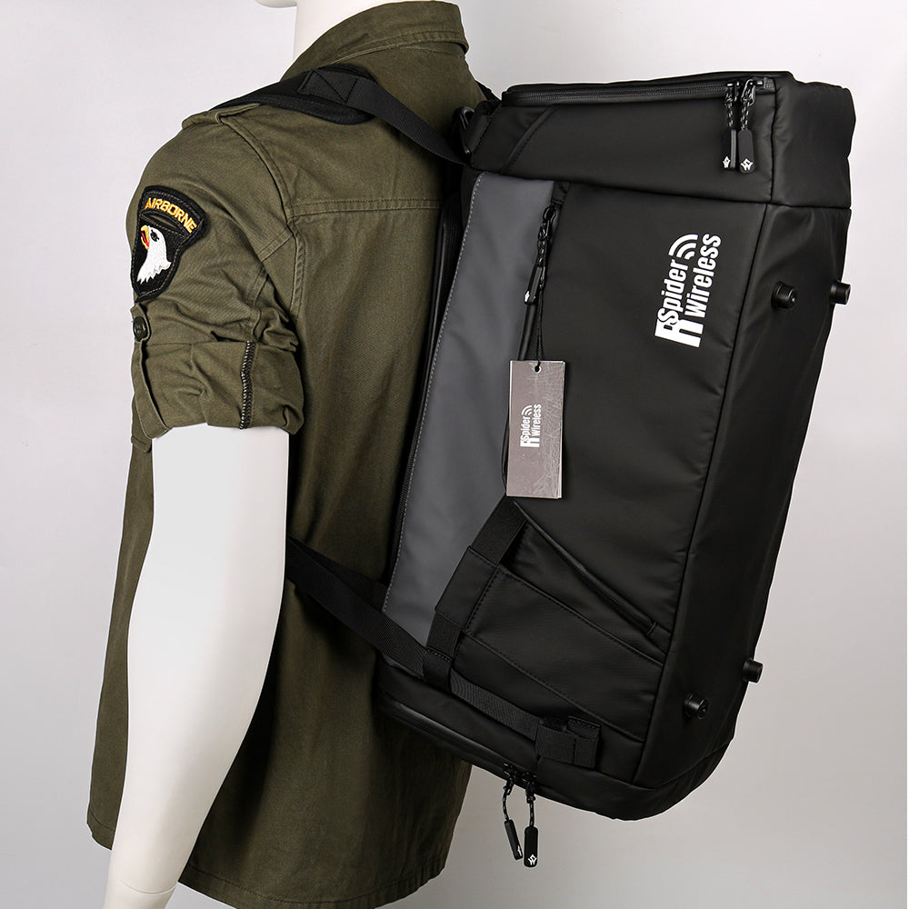 Premium Pilot Bag, Flight Bag, Aviation Bag, Black