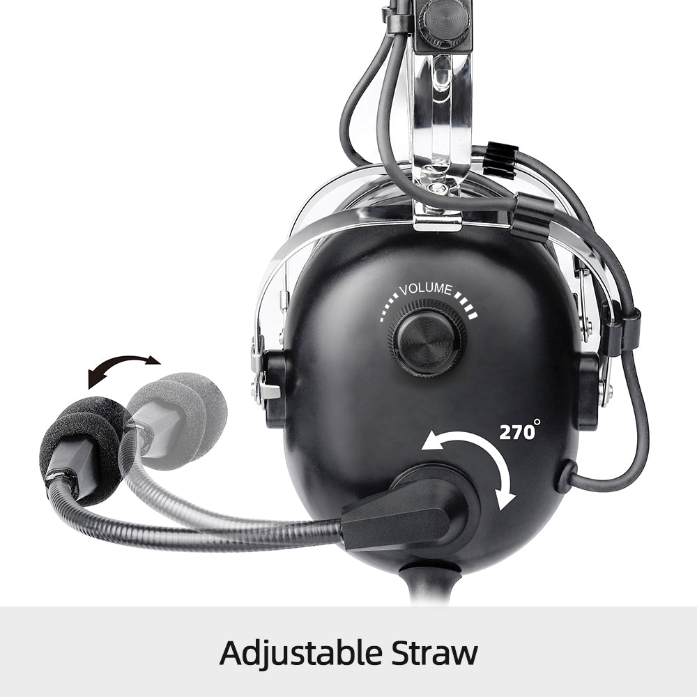 PNR Aviation Headset for Helicopter