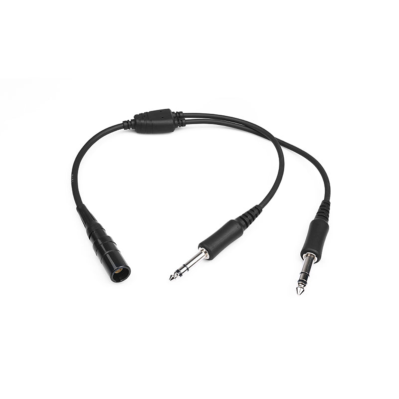 Aviation Headset to General Aircraft (GA) Adapter for Bose A20 Lemo 6Pin