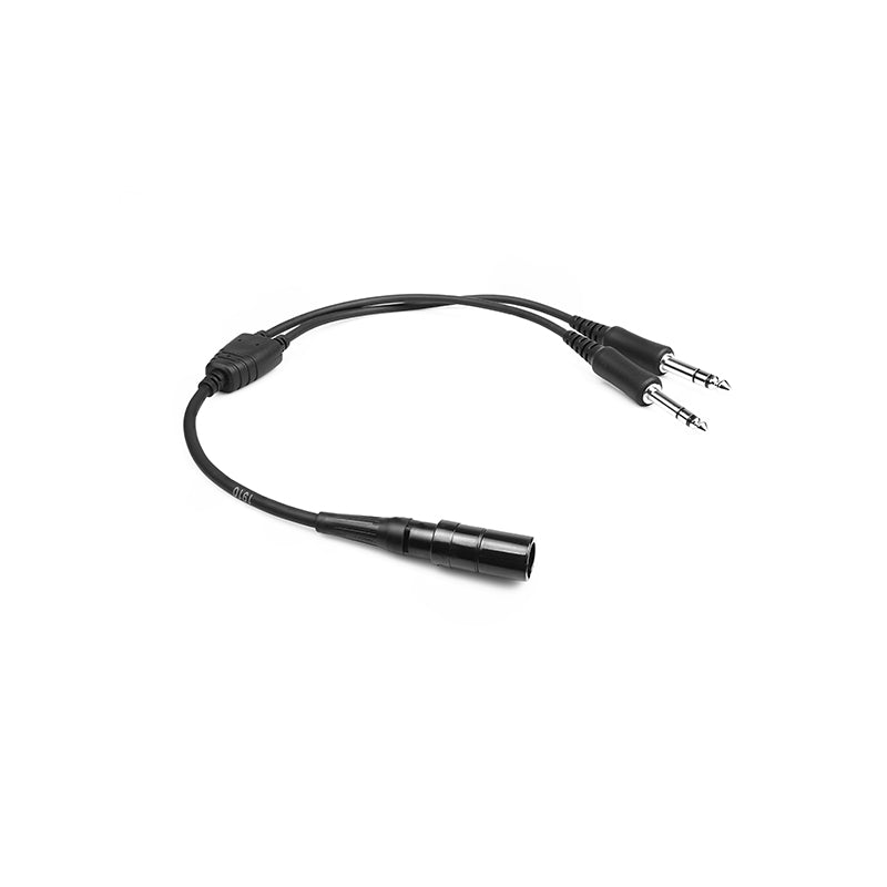 Aviation Headset to General Aircraft (GA) Adapter for Bose A20 Lemo 6Pin