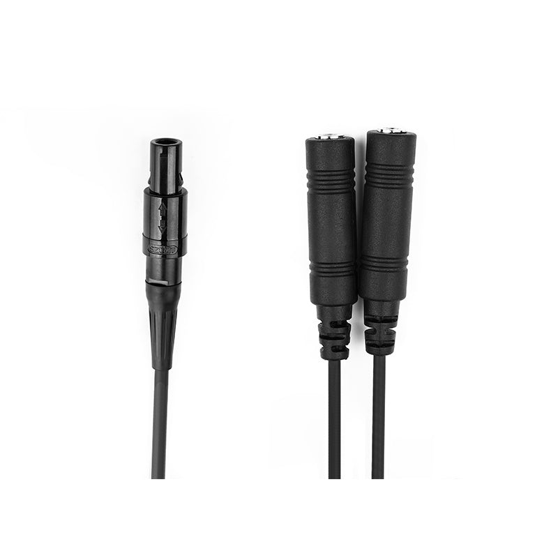 GA Headset to 6 Pin Lemo Connector Aviation Headset Adapter
