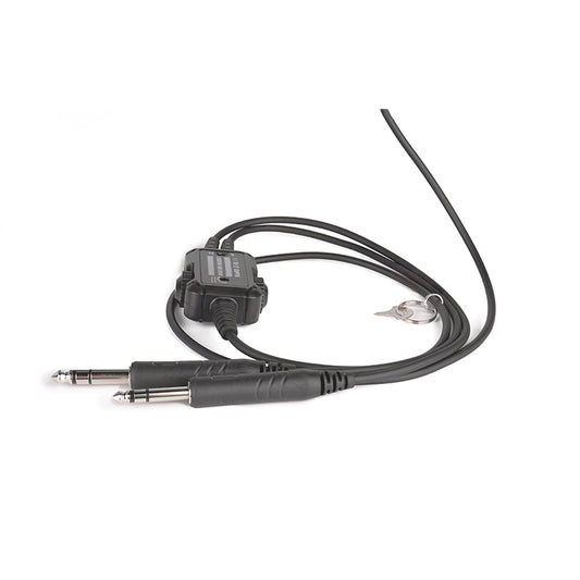 Aviation Headset Replacement Cable, Control Module with GA Dual Plugs