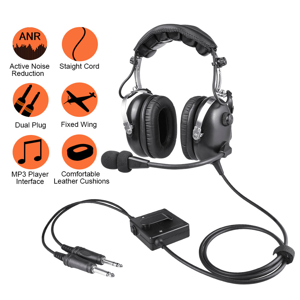 ANR Aviation Headset