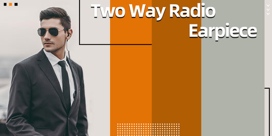 How to wear two way radio earpiece?