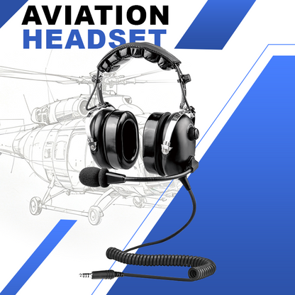 PNR Aviation Headset for Helicopter
