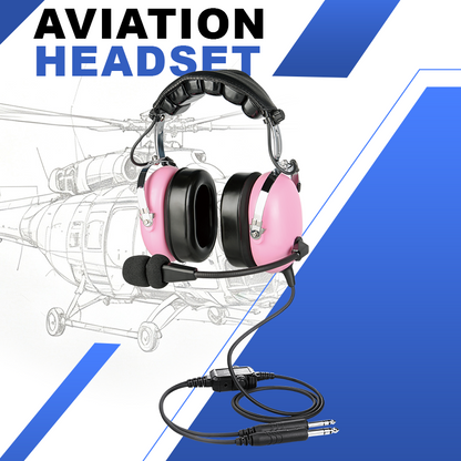 Child Aviation Headset Pink