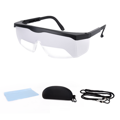 IFR Training Glasses for Pilots, Adj. View Limiting Goggles Device, w/ Case
