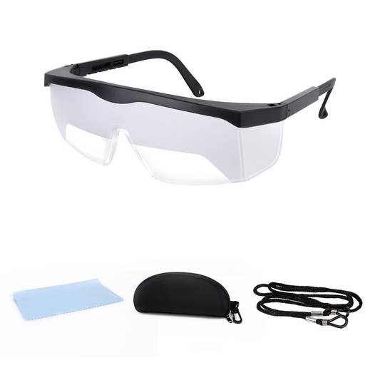 IFR Training Glasses for Pilots, Adj. View Limiting Goggles Device, w/ Case