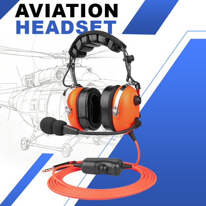 Airport Ground Support Headset