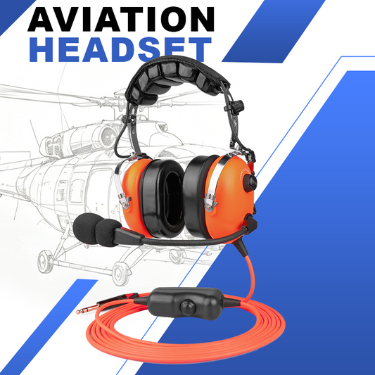 Airport Ground Support Headset