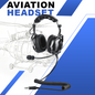 Carbon Fiber PNR Helicopter Headset