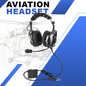 Carbon Fiber ANR Aviation Headset