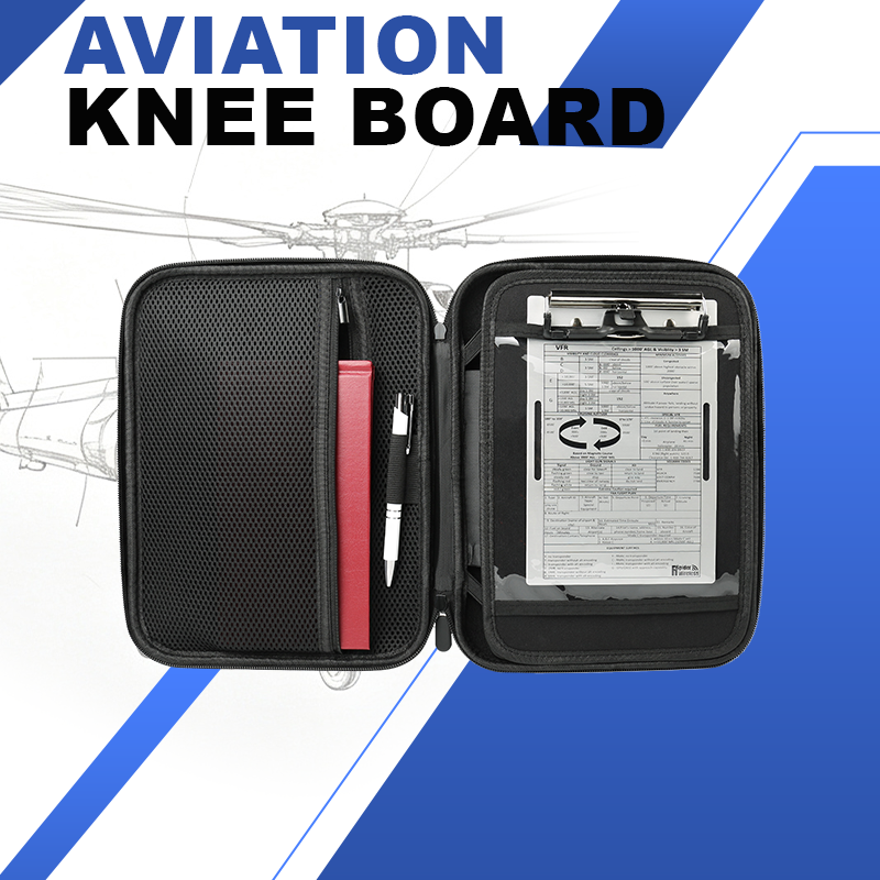 Pilot Ipad Kneeboard with Aluminum Clipboard