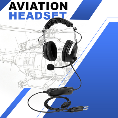 ANR Aviation Headset with Bluetooth