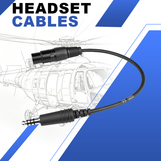 Airbus Headset to Helicopter Adapter