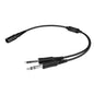 Aviation Headset to General Aircraft (GA) Adapter for Bose A20 Lemo 6Pin