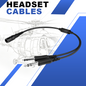 Aviation Headset to General Aircraft (GA) Adapter for Bose A20 Lemo 6Pin