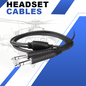 Aviation Headset Replacement Cable