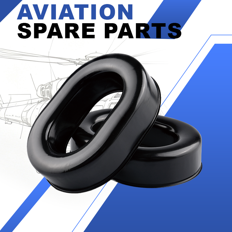 Replacement Half Gel and Half Foam Ear Pad--A Pair