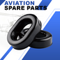 Replacement Half Gel and Half Foam Ear Pad--A Pair
