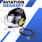 PNR Aviation Helmet Headset for Paramotor