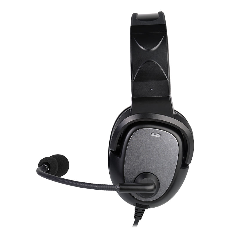 Newest release ANR Aviation Headset with Bluetooth for Pilots, GA Plug