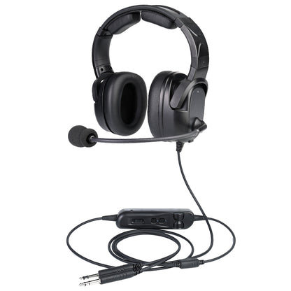 Newest release ANR Aviation Headset with Bluetooth for Pilots, GA Plug