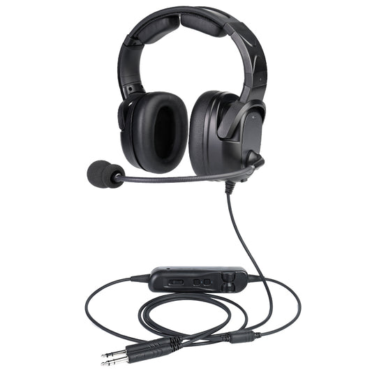 Newest release ANR Aviation Headset with Bluetooth for Pilots, GA Plug