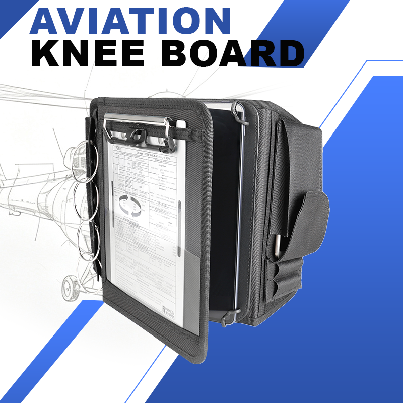 Ipad Kneeboard with Aluminum Clipboard